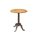 Stol, BISTRO visoki, Hrast ploča, Bukva postolje, masiv, puno drvo, lakirano